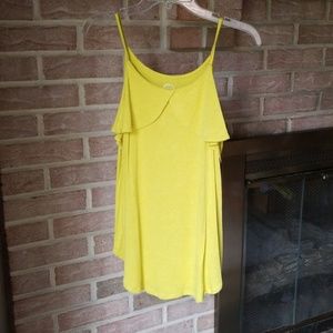 Fluorescent strappy tank